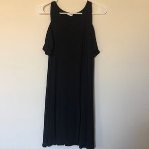 garage open shoulder dress